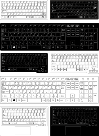 キーボード キー全部 のイラストのページを追加しました タイガー ブルドッグ 虎ブル Hp Dtp編